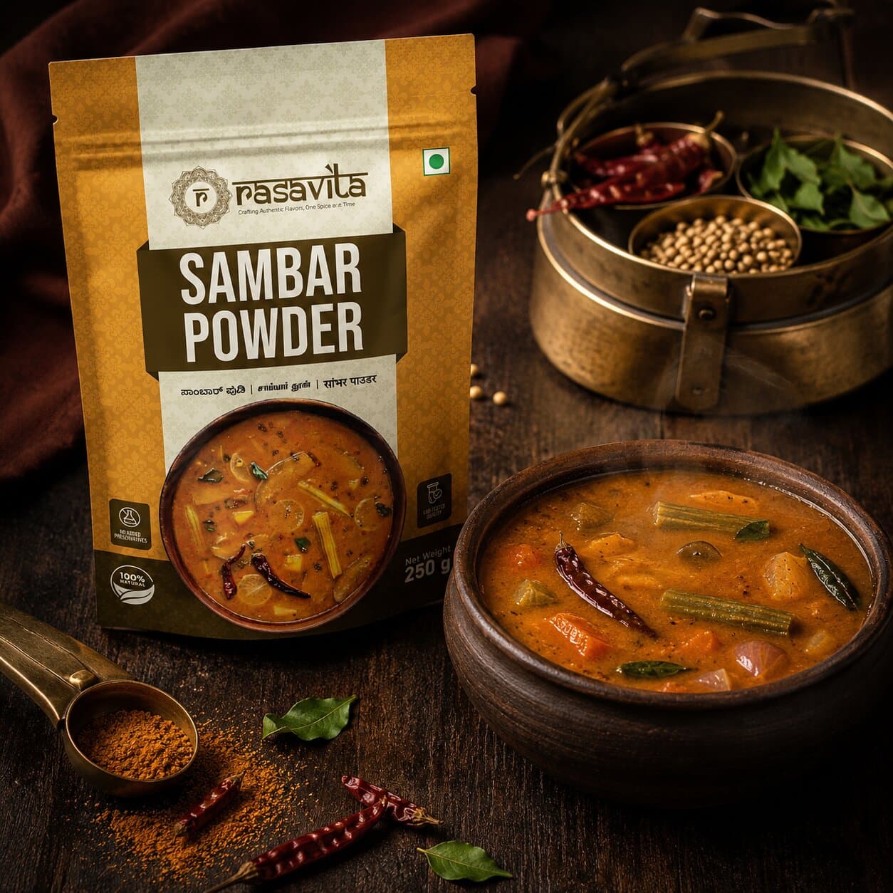 Authentic Karnataka masala from Rasavita